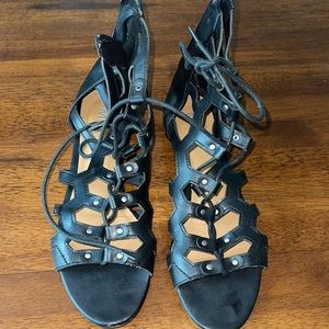 MIA lace up gladiator sandal